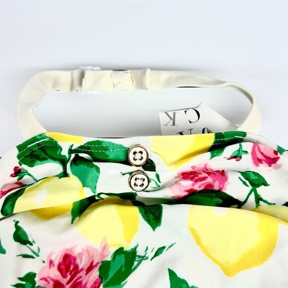 NWT Janie and Jack Lemon Swimsuit Sun Protection Size 2T - Picture 4 of 13